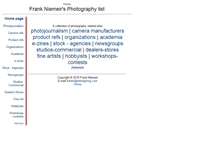 Tablet Screenshot of franksphotolist.com